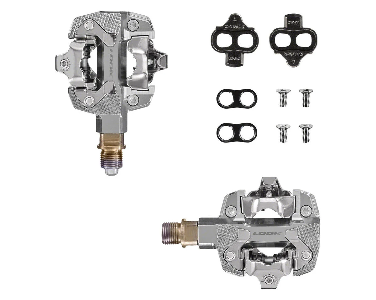 Look X-TRACK Power Single Pedals (Silver) (Single Side Power) - view 4